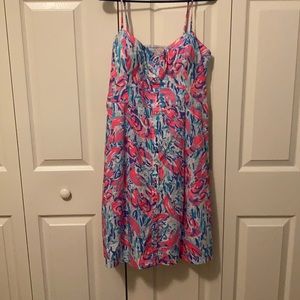 EUC Lilly Pulitzer Lobstah Roll dress (Size 14)